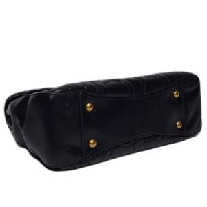 Salvatore Ferragamo Gancini Quilted Flap Bag