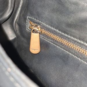 Salvatore Ferragamo Gancini Quilted Flap Bag