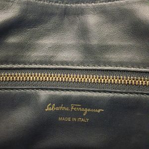 Salvatore Ferragamo Gancini Quilted Flap Bag