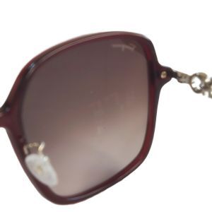 Salvatore Ferragamo SF1075SLB Burgundy Square Sunglasses