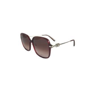 Salvatore Ferragamo SF1075SLB Burgundy Square Sunglasses
