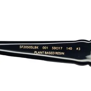 Salvatore Ferragamo Black Round Sunglasses, Gancini Hardware