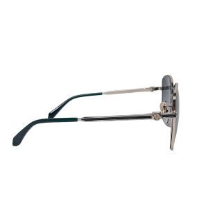 Salvatore Ferragamo SF2052 Silver Square Sunglasses