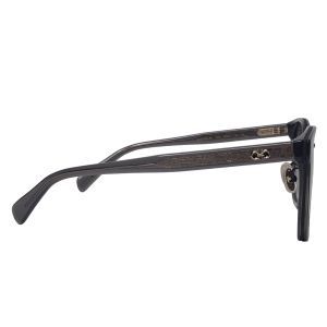 Salvatore Ferragamo SF2056SLBK Gancini Sunglasses, Black/Green Lenses