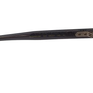 Salvatore Ferragamo SF2056SLBK Gancini Sunglasses, Black/Green Lenses