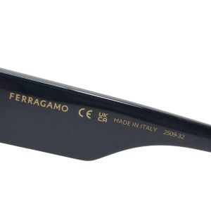 Salvatore Ferragamo SF2083SE Oversized Gancini Chain Cat-Eye Sunglasses