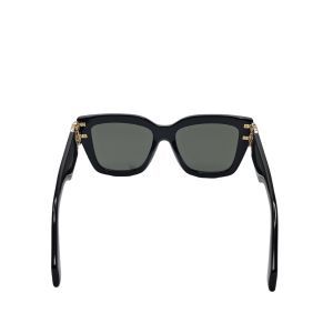 Salvatore Ferragamo SF2083SE Oversized Gancini Chain Cat-Eye Sunglasses