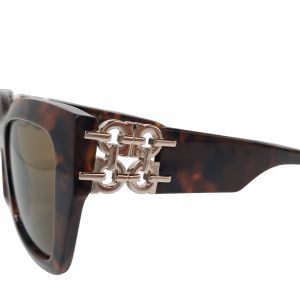 Salvatore Ferragamo SF2083SE Tortoiseshell Gancini Sunglasses