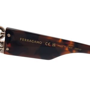 Salvatore Ferragamo SF2083SE Tortoiseshell Gancini Sunglasses