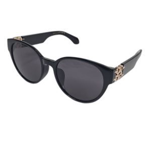 Salvatore Ferragamo SF2095SLBK Cat-Eye Gancini Sunglasses
