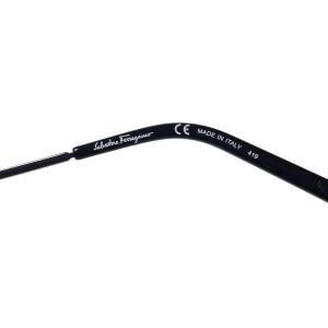 Salvatore Ferragamo SF226SP Gunmetal Aviator Polarized Sunglasses