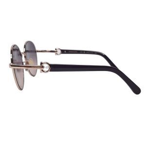 Salvatore Ferragamo SF315SLBK Rose Gold Round Sunglasses