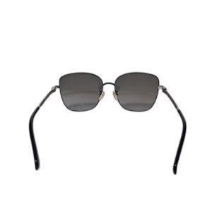 Salvatore Ferragamo SF320SLBK Squared Metal Sunglasses