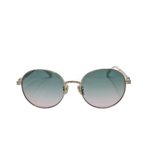 Salvatore Ferragamo SF321SLBK Rose Gold Round Sunglasses