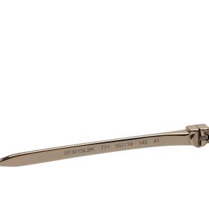 Salvatore Ferragamo SF321SLBK Rose Gold Round Sunglasses