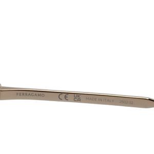 Salvatore Ferragamo SF321SLBK Rose Gold Round Sunglasses