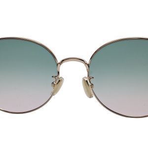 Salvatore Ferragamo SF321SLBK Rose Gold Round Sunglasses
