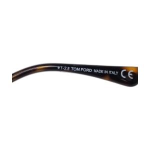 Tom Ford TF5554 Tortoiseshell Round Eyeglasses