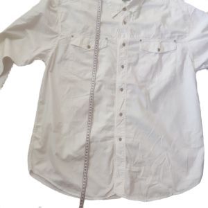 Versace Jeans Couture White Cotton XXL Long Sleeve Shirt