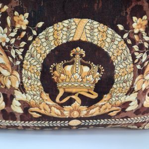 Versace Leopard Barocco Print Tote Bag