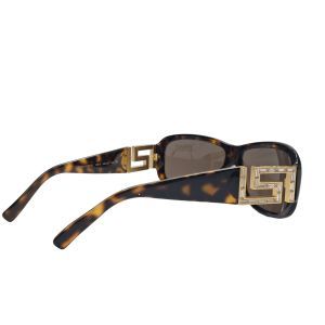 Versace MOD. 4109 Tortoiseshell Oversized Sunglasses
