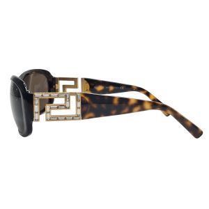 Versace MOD. 4109 Tortoiseshell Oversized Sunglasses