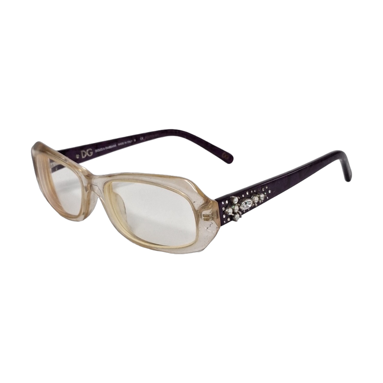 Dolce & Gabbana DG3082G Crystal-Embellished Eyeglasses
