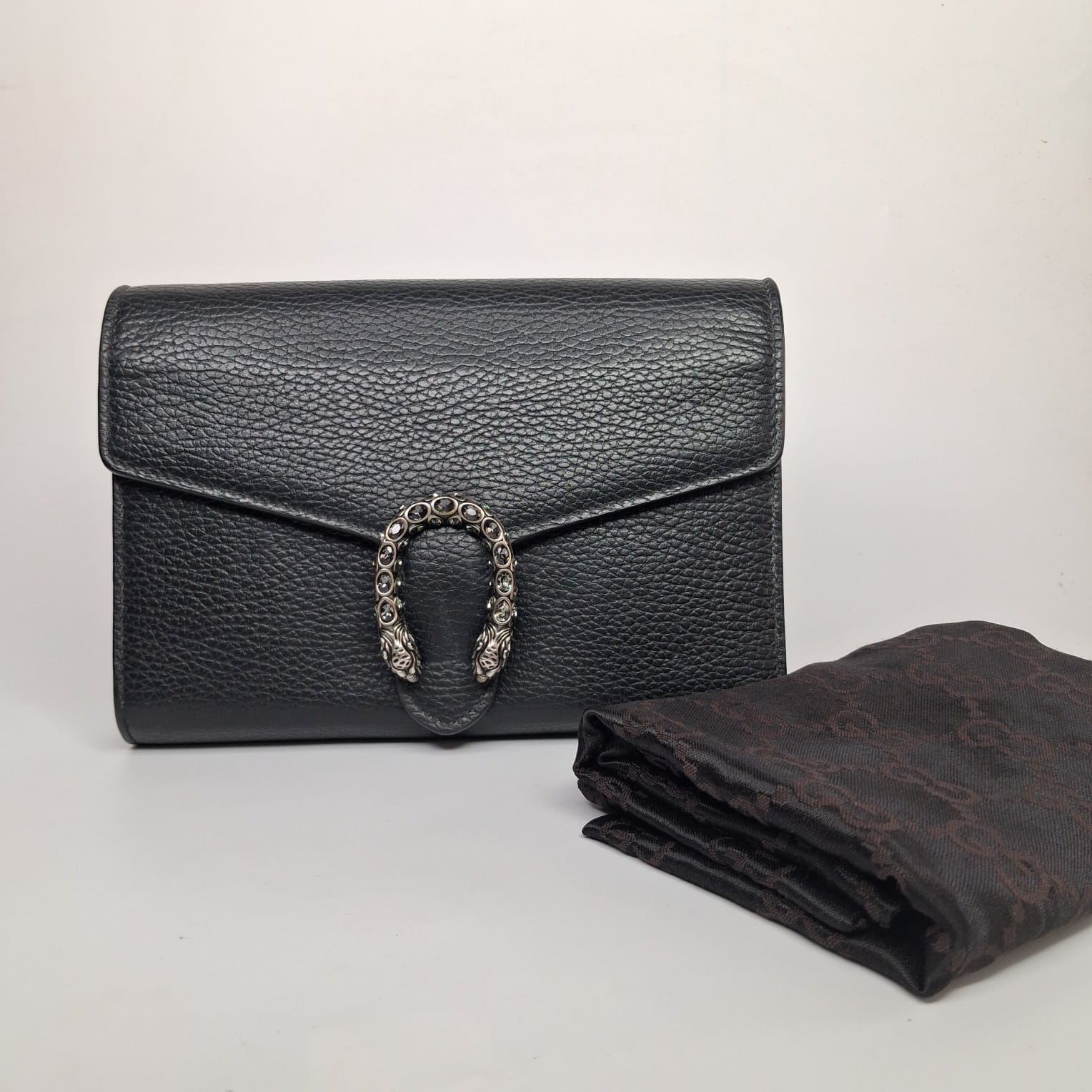 Gucci Dionysus Style Leather Clutch