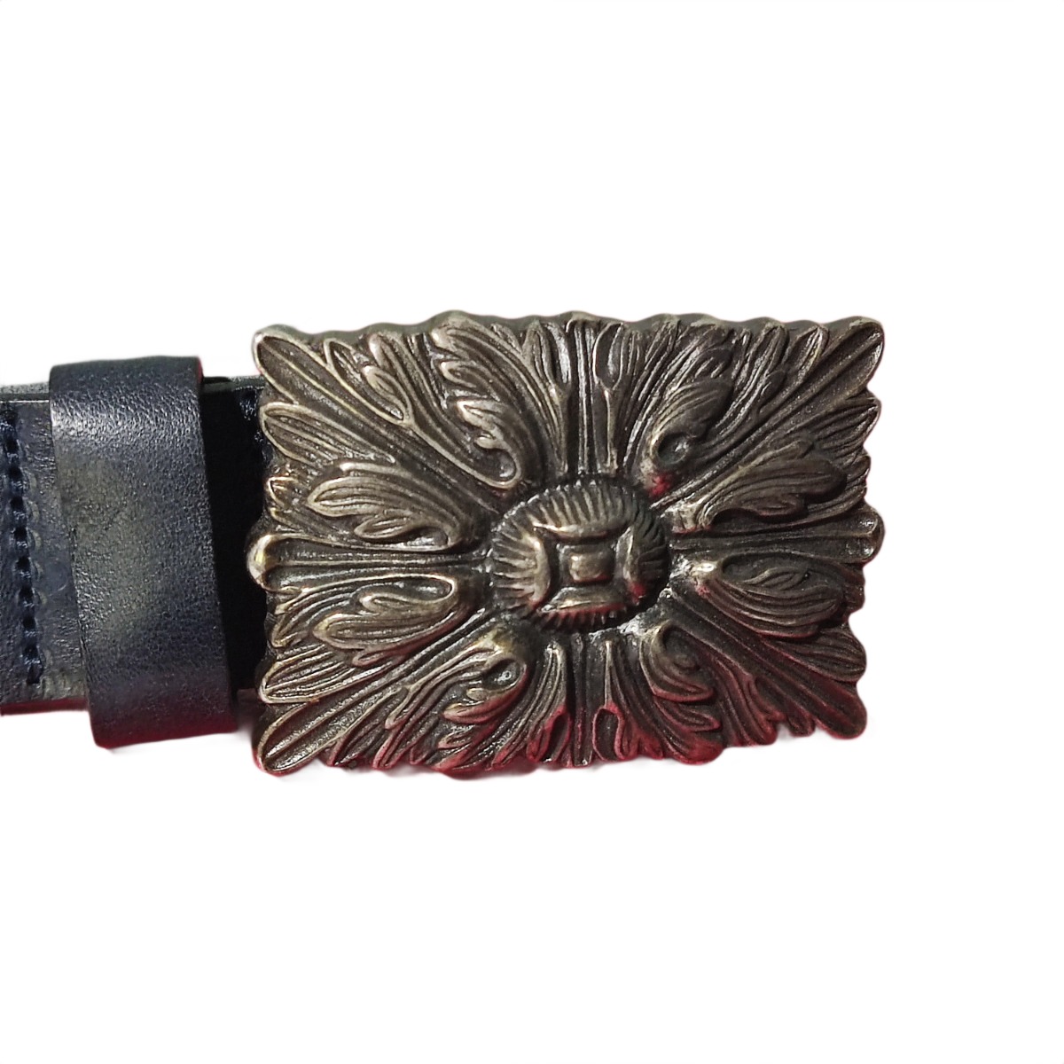 Just Cavalli Mens Leather Belt - Flip