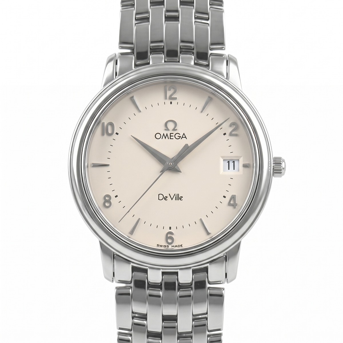 Omega DeVille 34mm Stainless Steel Quartz - Flip