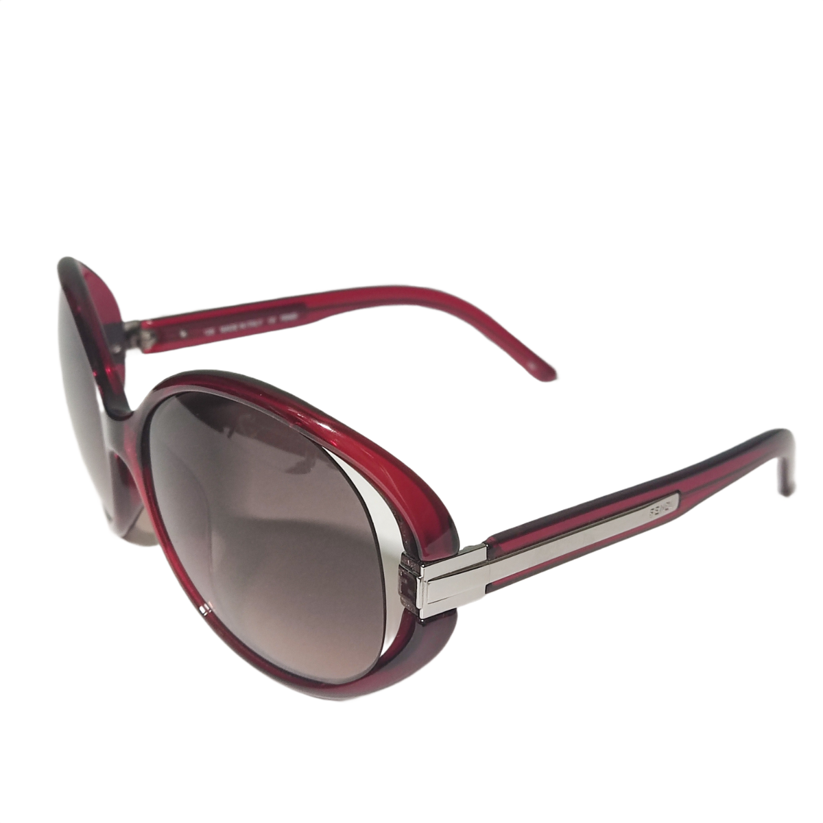 Fendi Black FS5153 Oversized Round Sunglasses