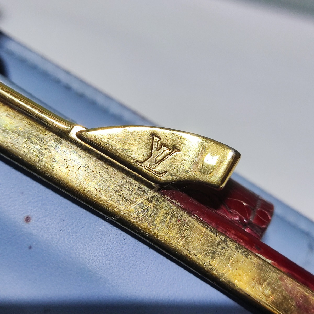 Louis Vuitton Vernis  Wallet Red - Flip