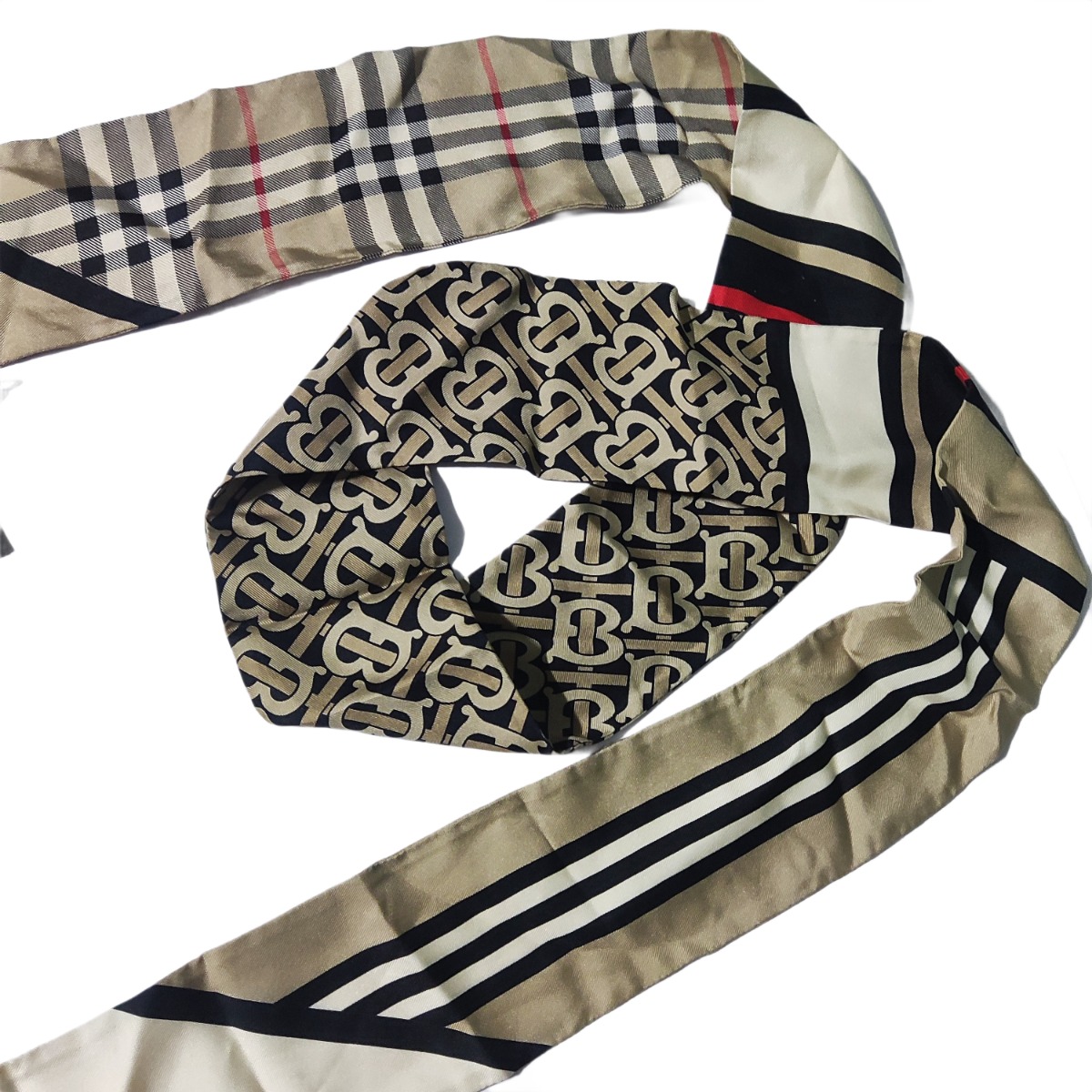 Burberry Silk Scarf - Flip