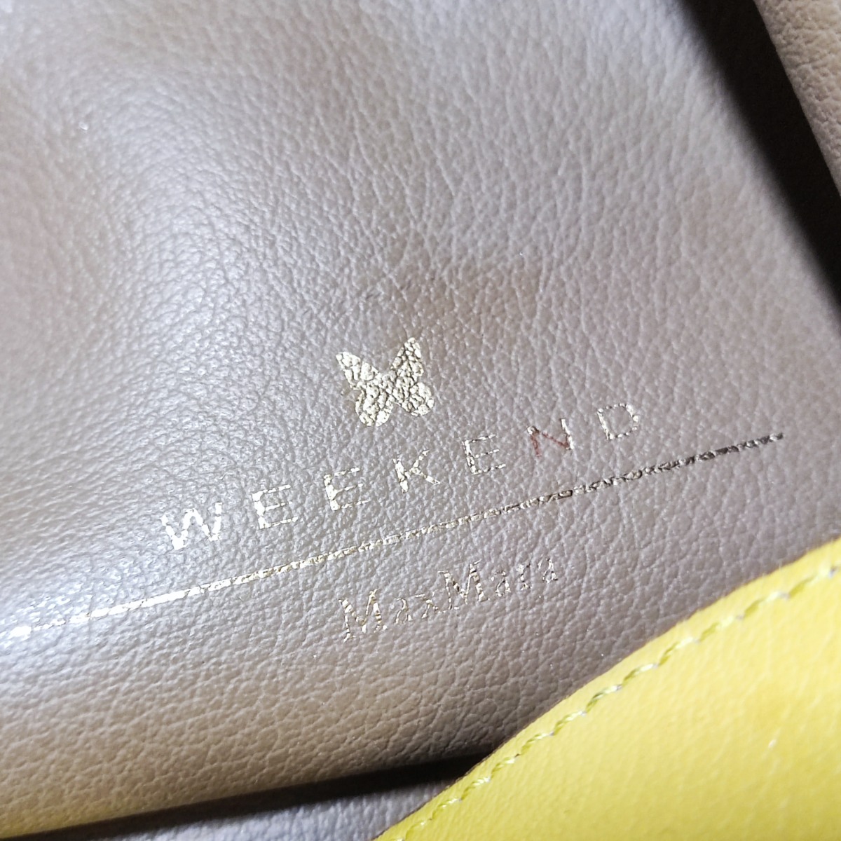 Max mara weekend yellow tote - Flip