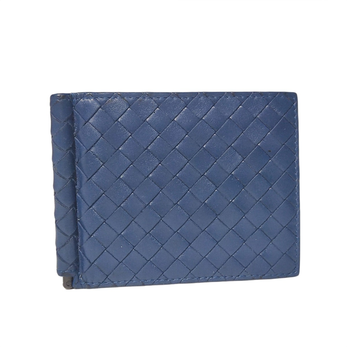 Bottega Veneta Mens Money Clip Wallet - Flip