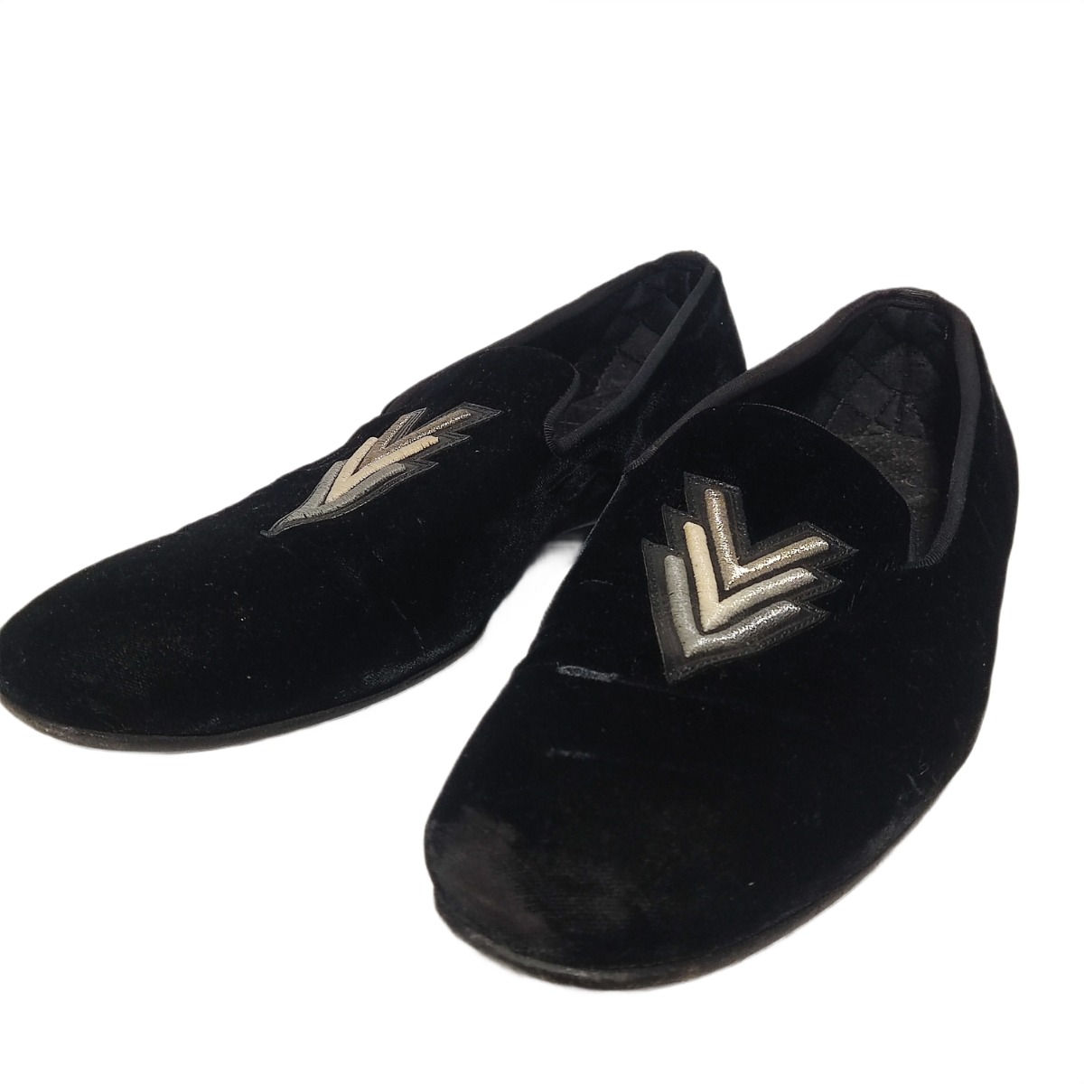Louis Vuitton Mens Suede Loafers