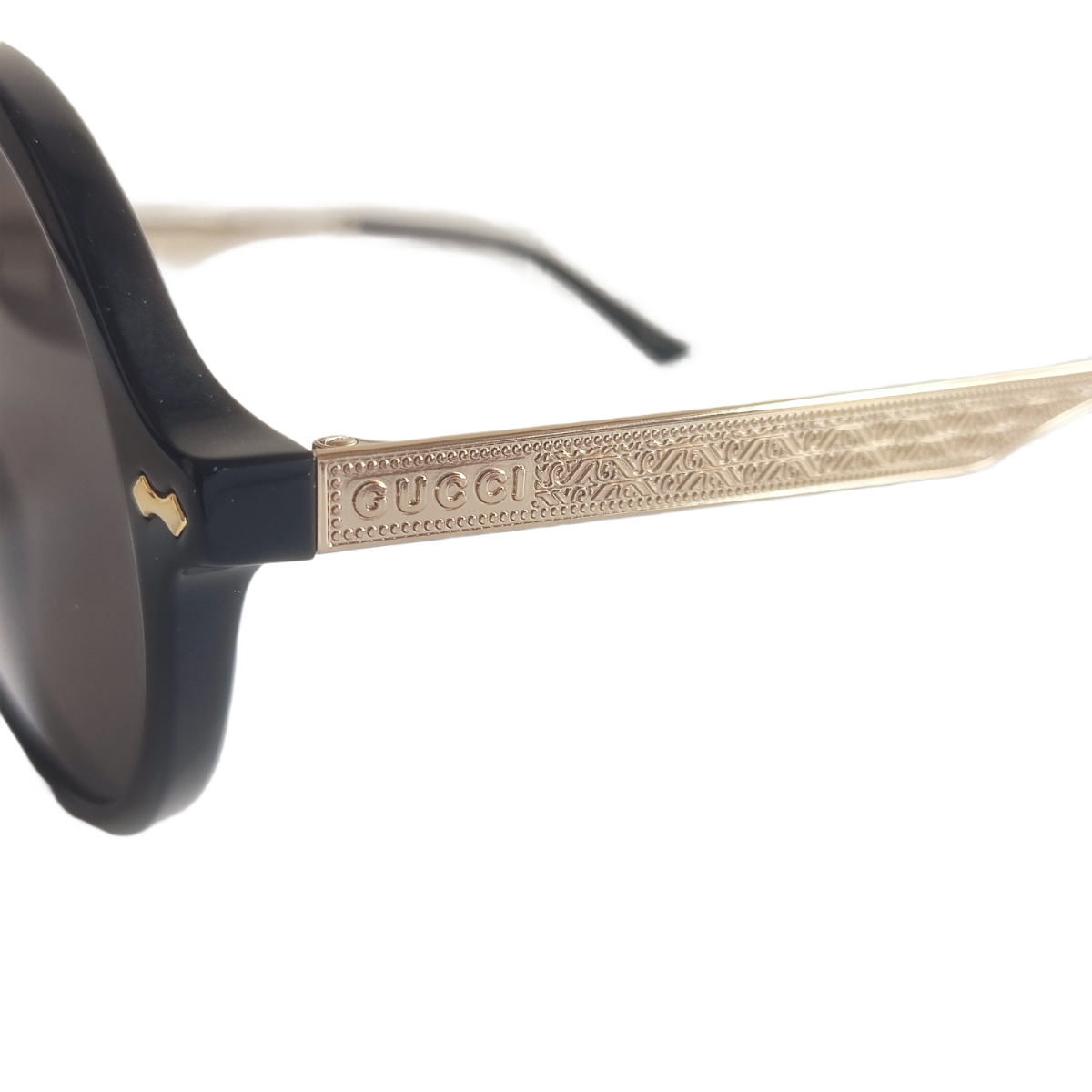 Gucci Acetate Round Frame Sunglasses GG1156/S - Flip