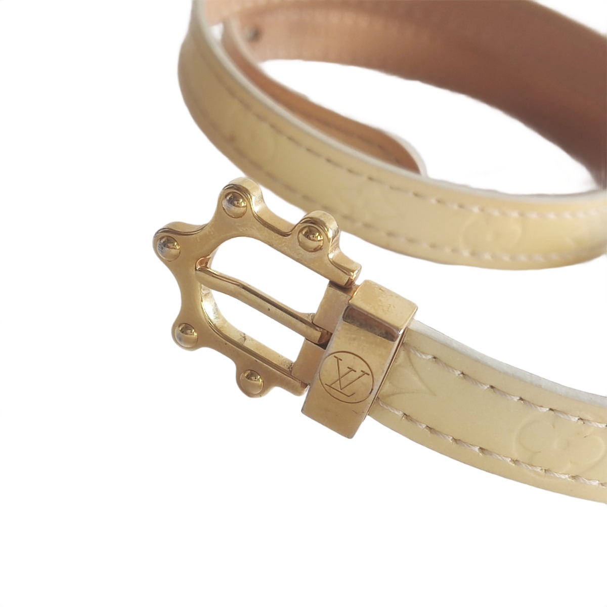 Louis Vuitton Bracelet Patenet Leather - Flip
