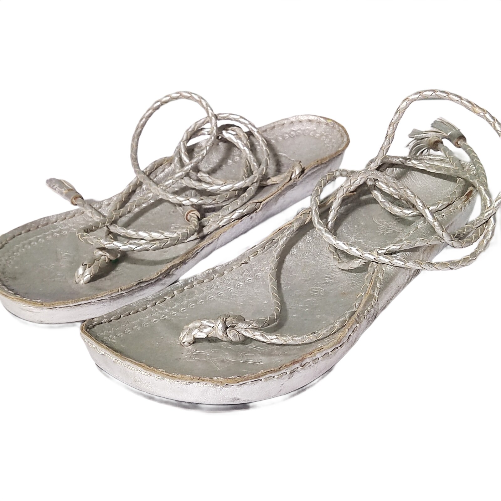 Kurt Geiger Silver Sandals