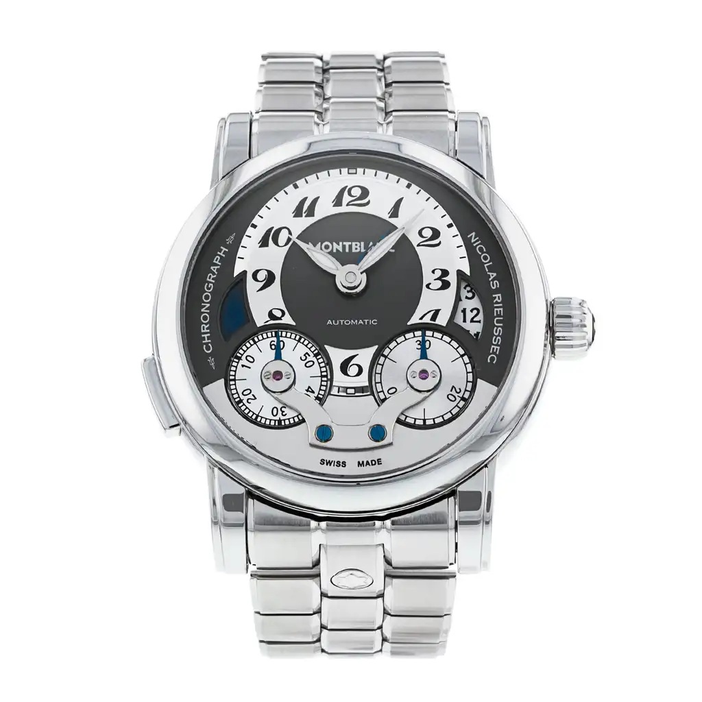 Montblanc Nicolas Rieussec Chronograph 43mm Anthracite Dial 102336