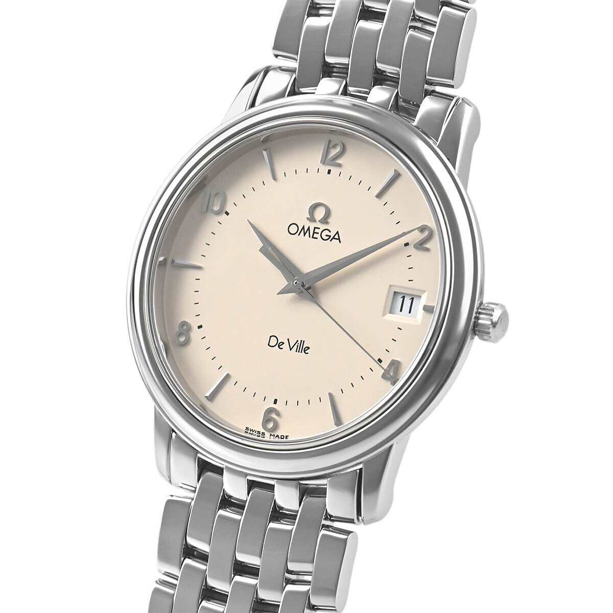 Omega DeVille 34mm Stainless Steel Quartz