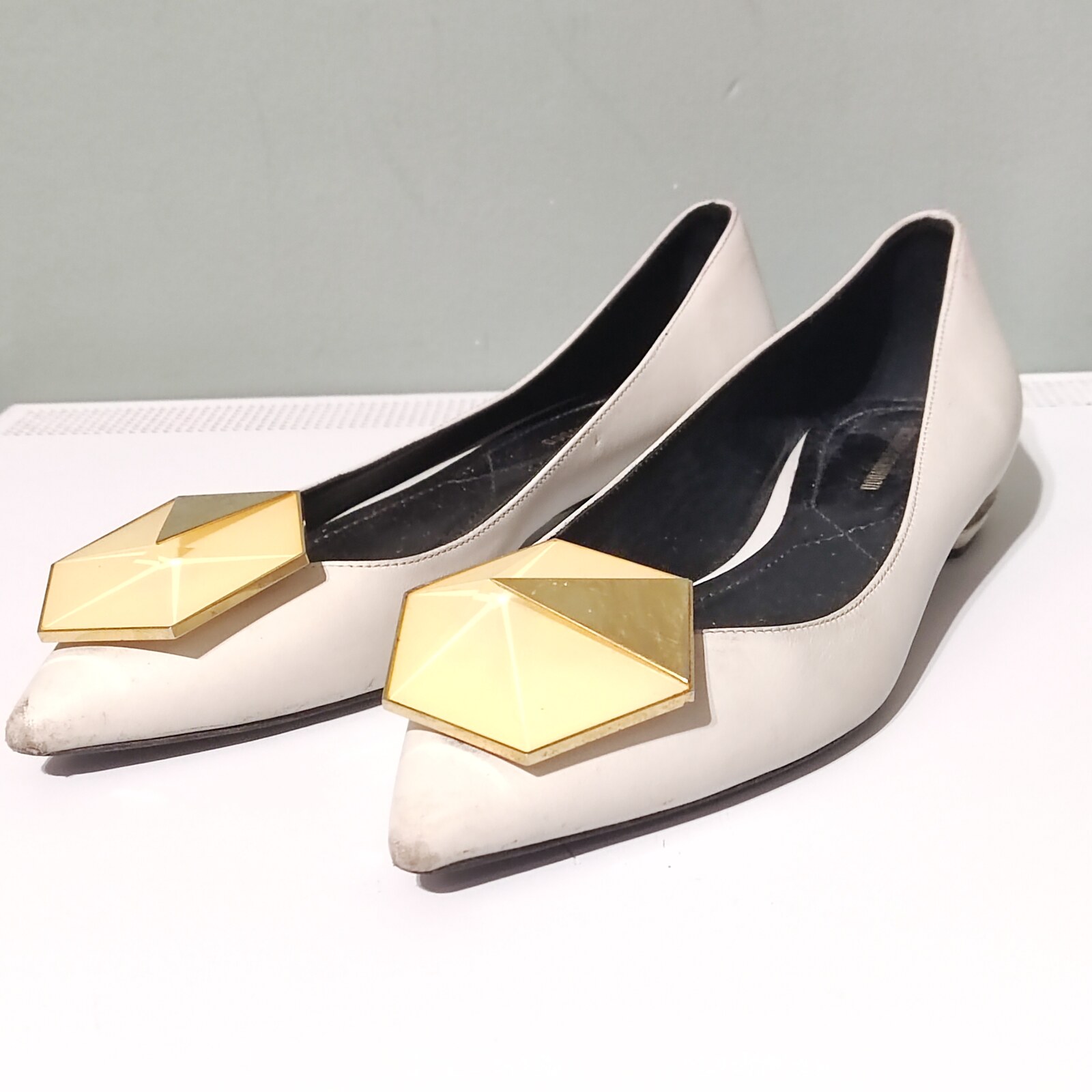 Nicholas Kirkwood Eden Applique Flats