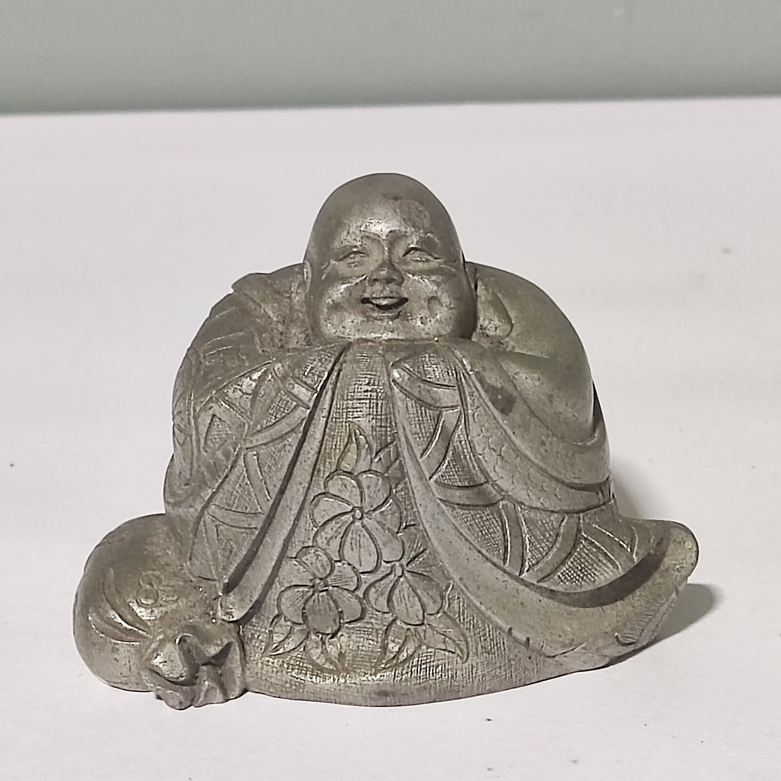 Royal Selangor Laughing Buddha Pewter Figurine