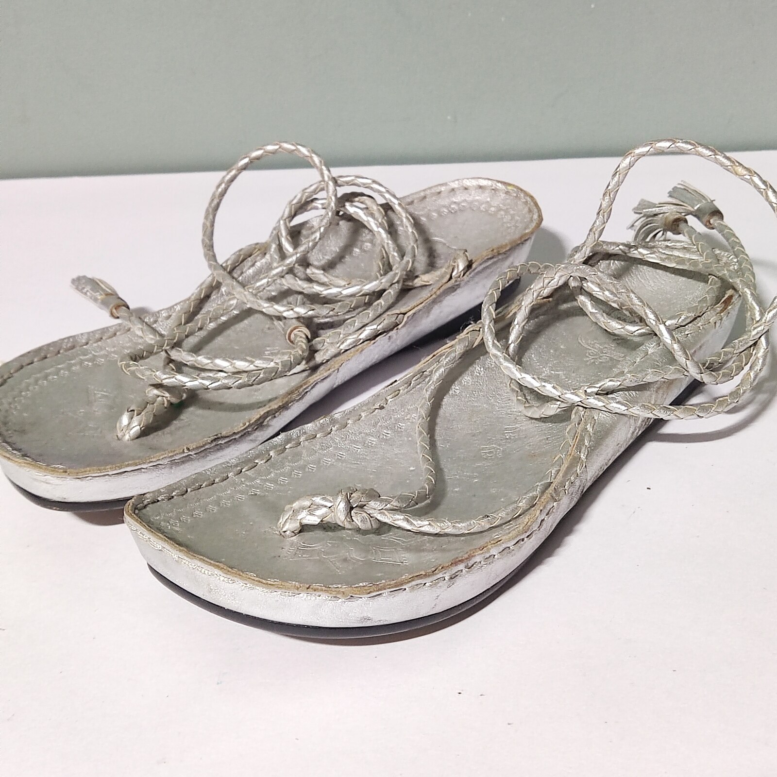 Kurt Geiger Silver Sandals