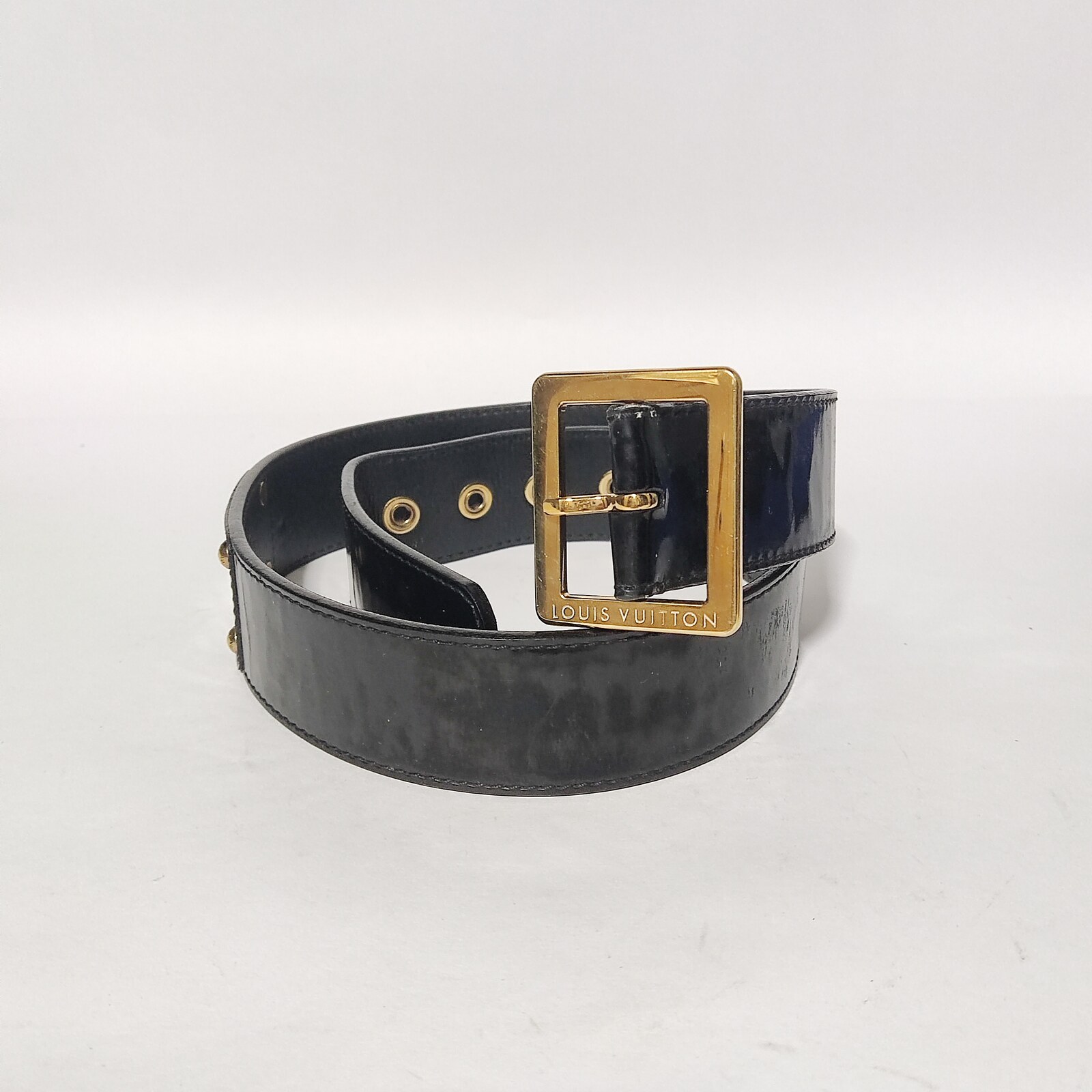 Louis Vuitton Patent Leather Belt