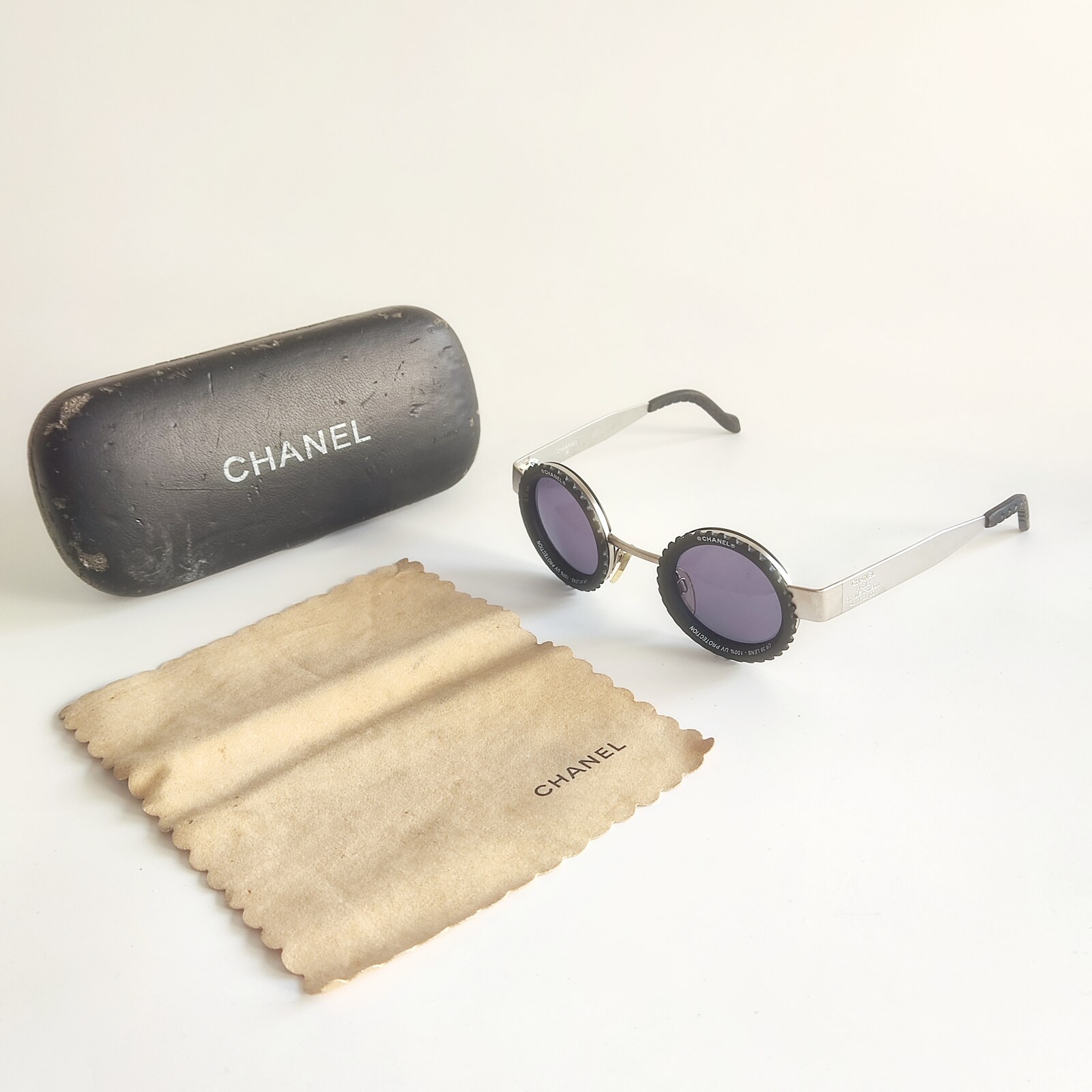 Chanel Camera 1990's Sunglasses
