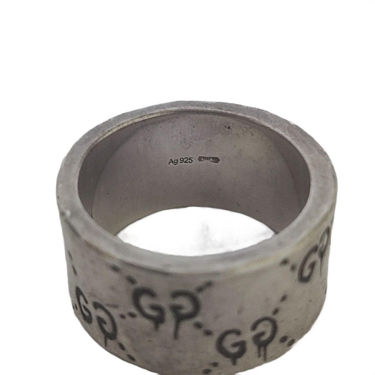 Gucci Ghost Sterling Silver Ring