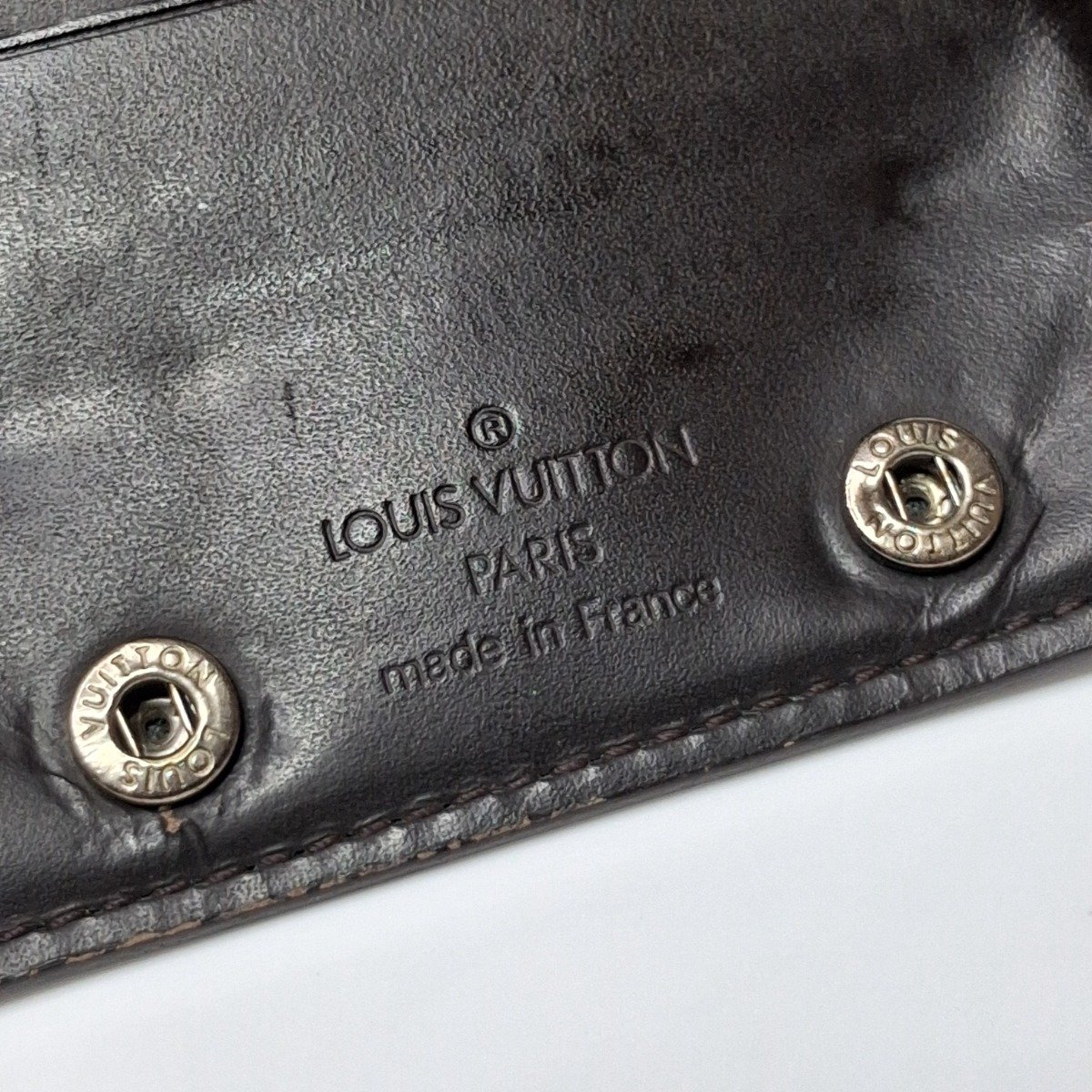 Louis Vuitton Paris heat stamp